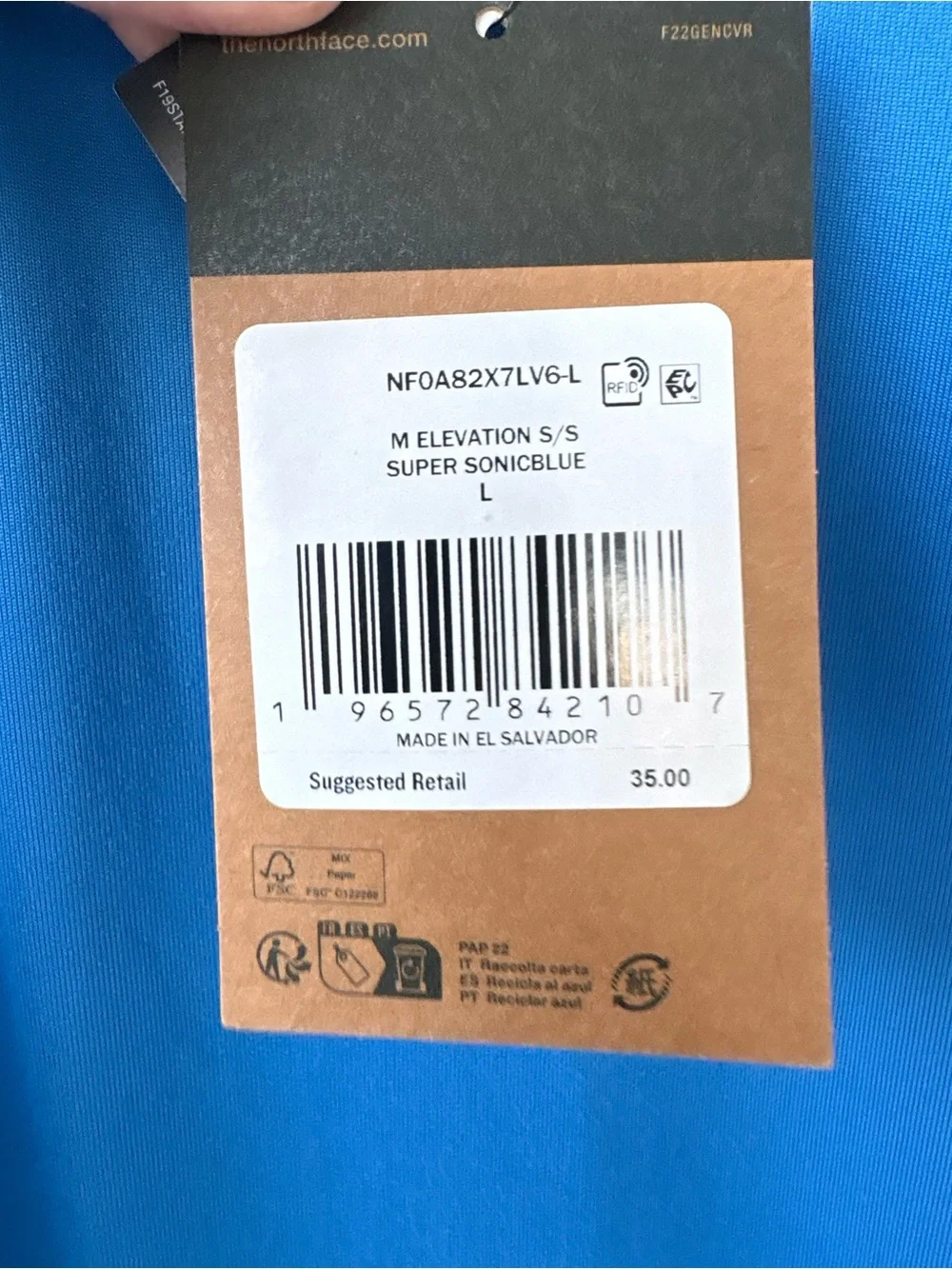 The North Face north brand